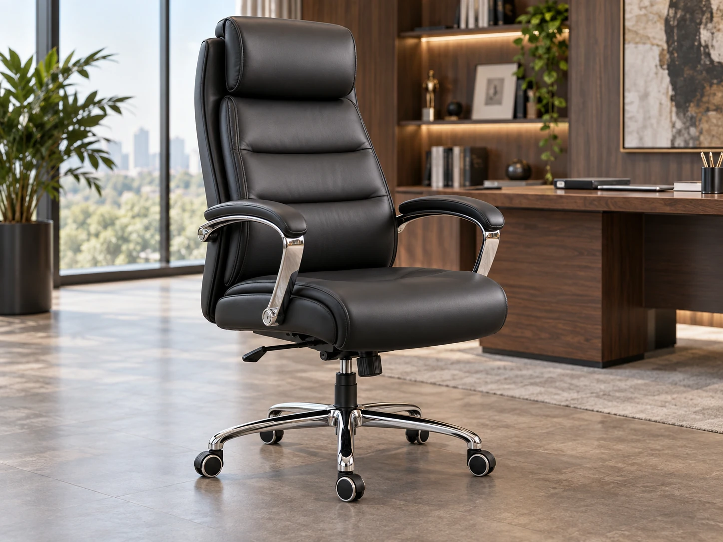 KD Executive Leather Office Chair