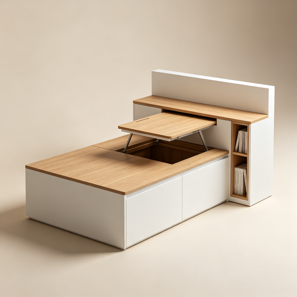 KD Tatami Storage Bed Cabinet
