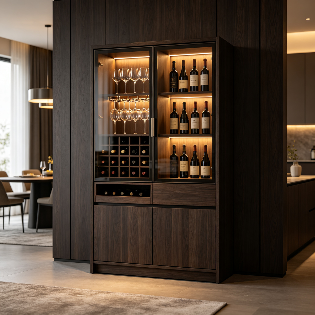 KD Wine Display Cabinet