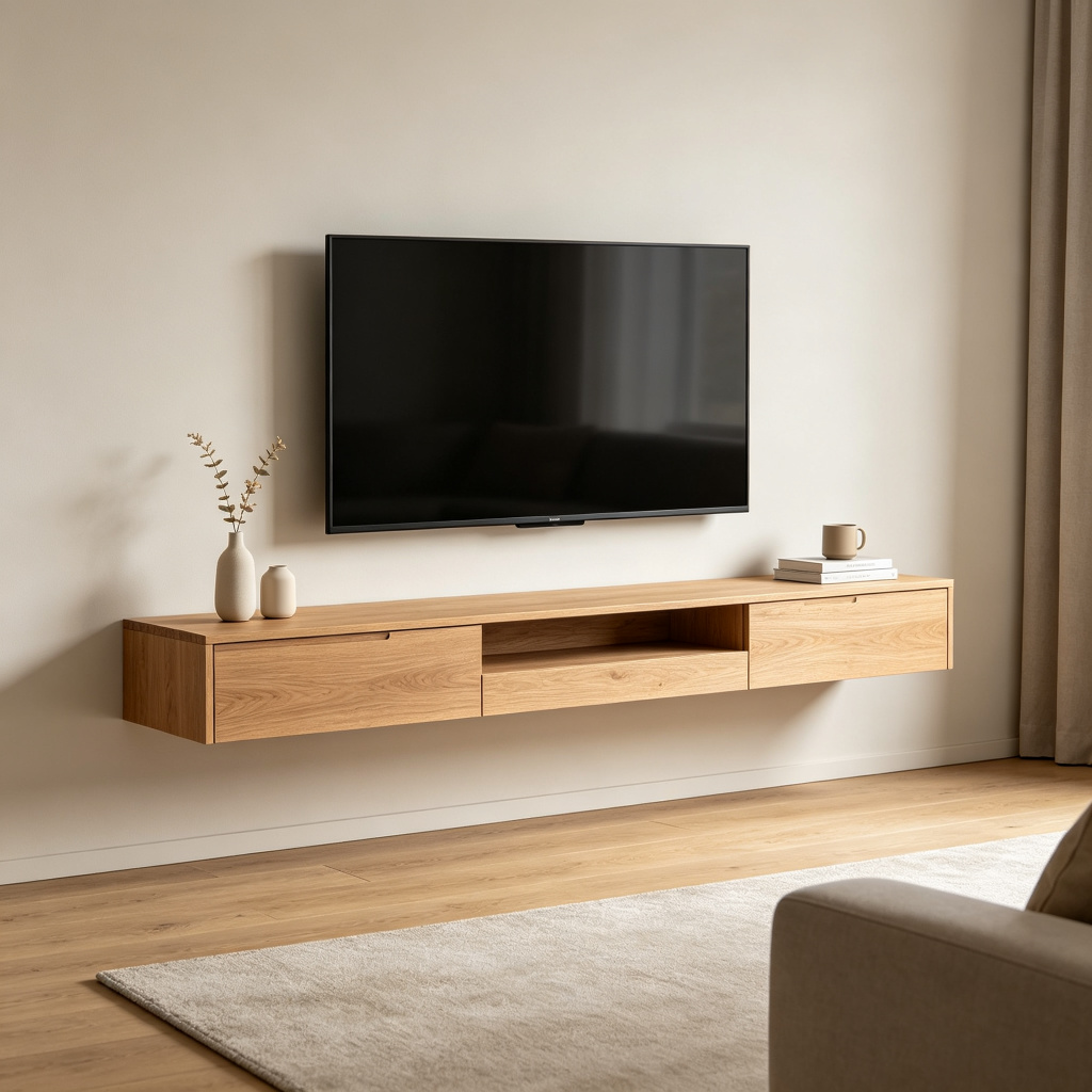 KD Wall-mount Floating TV Cabinet