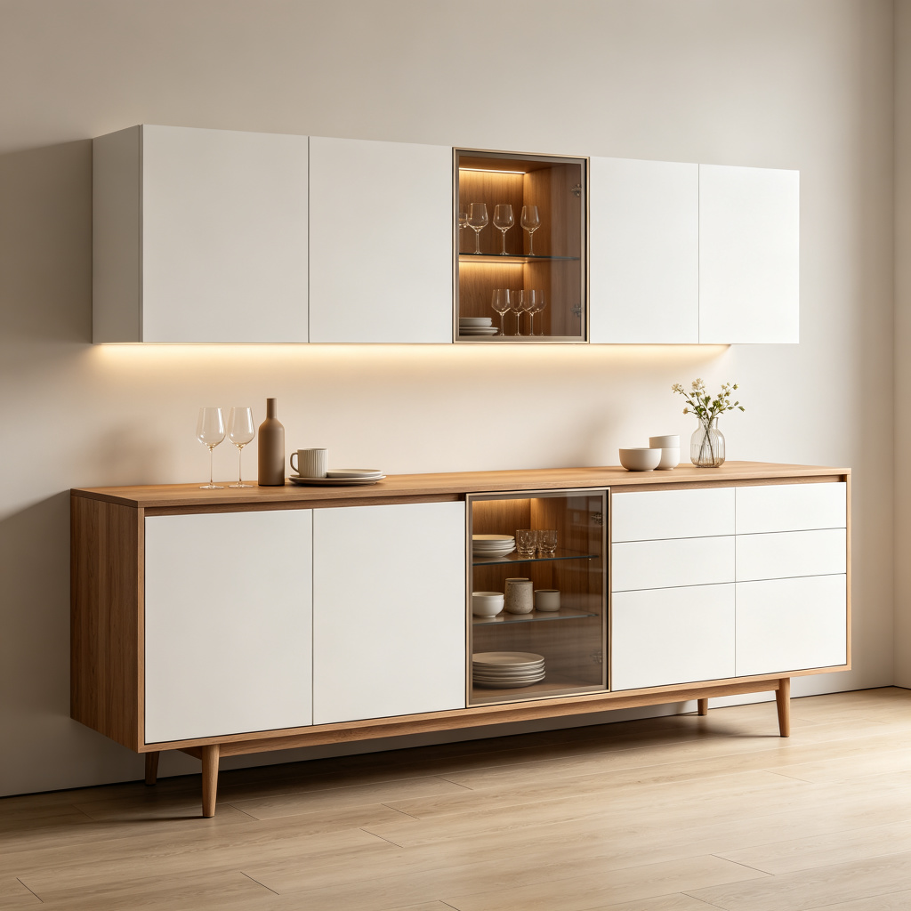 KD Sideboard Buffet Cabinet